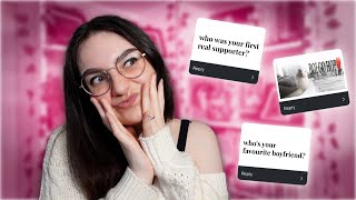 answering your questions... Q&A