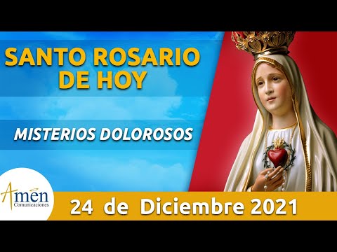 Santo Rosario de hoy l Viernes 24 de Diciembre 2021 l Misterios de Dolor l Padre  Carlos Yepes - Salmo da Bíblia