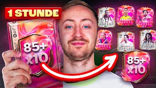 Ich ÖFFNE 1 STUNDE 10x 85+ FUTTIES PACKS UND ZIEHE ___ 🤯👀 FC 26 Experiment 🧪 