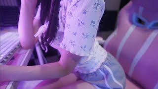 【ASMR┊KU100】囁き耳ふー♡