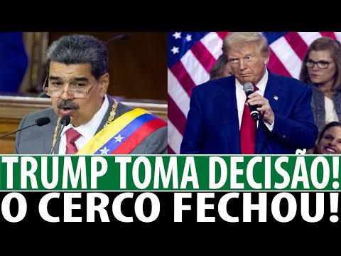 URGENTE! TRUMP TOMA DECISÃO! SAIU AGORA ESSA NOTÍCIA!