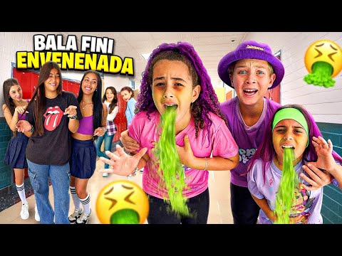 COMI BALA FINI ENVENENAD4 DEPOIS DA ESCOLA E VOMITEI - FOI A VALENTONA DO CONDOMÍNIO?