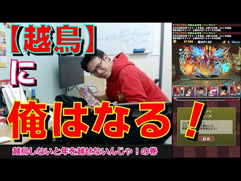 マックスむらいは年内に多次元の越鳥をクリアしたいんじゃ！【パズドラ】