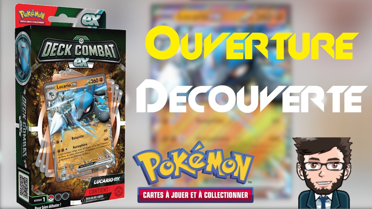 Ouverture et découverte du deck combat-ex Lucario-ex ! UN DECK POUR CONTRER LE META A MOINDRE COUT ?