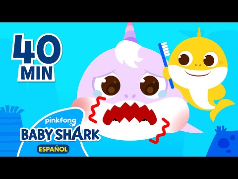 🦷¡Ay, Tengo Caries! Aprende A Cepillarnos los Dientes | Canciones Infantiles | Baby Shark en español