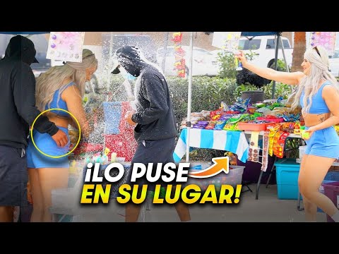 Me HAGO PASAR por VENDEDOR AMBULANTE y MACHISTA se QUISO PASAR de LISTO | Amy Diaz
