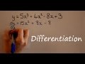 Differentiation Techniques and Concepts