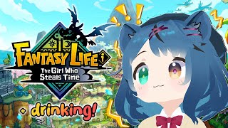 【 FANTASY LIFE 】Part 1: A very SOBER fun time with Minichief!!! 🤓🔧【Mis