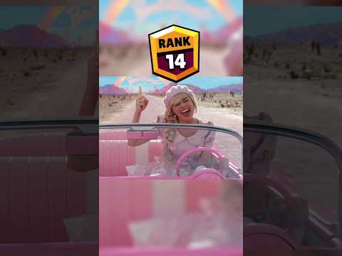 Brawl Stars Barbie Rank UP #shorts