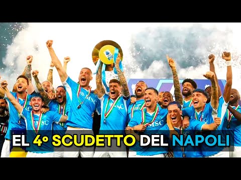 NAPOLI 💙 CAMPEÓN 🏆 de ITALIA ᴴᴰ