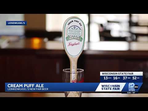Cream Puff Ale? You can get it at Wisconsin State Fair