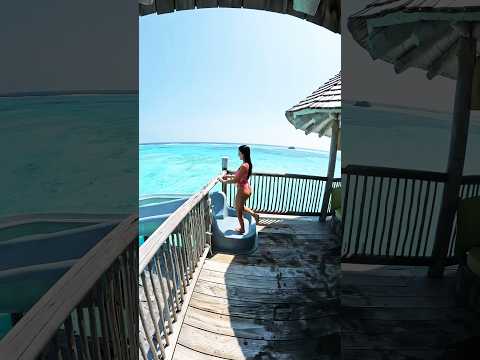 You Won’t Believe This Hotel Room Exists💦🔆#maldives #beautifuldestinations