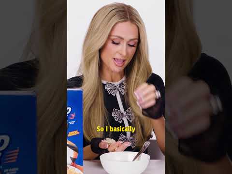 Paris Hilton shares her "Sliving Krispy Charms" cereal hack 🥣🍀