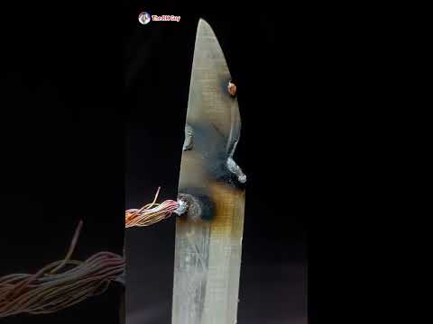 Knife Vs 100V 10A Current #shortcircuit