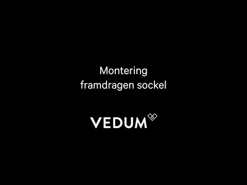 Vedum Kök & Bad - Montering Framdragen sockel