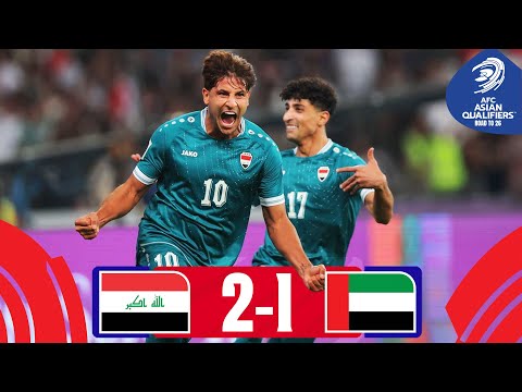 90’+17! Iraq triumph in dramatic WORLD CUP PLAYOFF! | Iraq - UAE | Highlights #AsianQualifiers