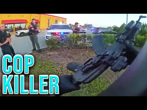 Cop Killer Reaches For Rifle During Stop