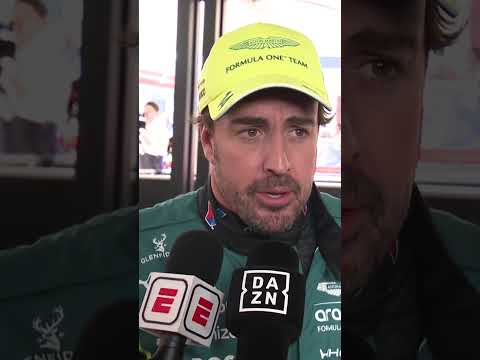 🗣️ Fernando Alonso: "Sería bueno ver la bandera a cuadros por primera vez en la carrera larga"