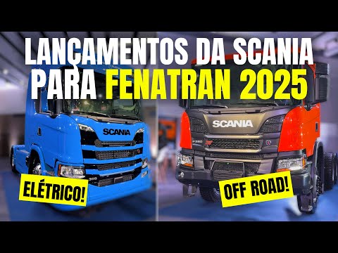 SCANIA 30G 100% ELÉTRICO E NOVO P280 XT: As novidades da marca para a FENATRAN!