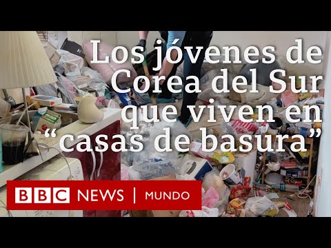 Los jóvenes de Corea del Sur que viven en “casas de basura”