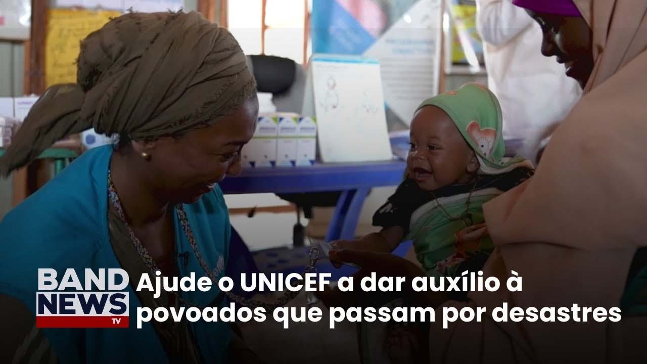 O UNICEF garante socorro imediato em desastres e guerras | BandNews TV