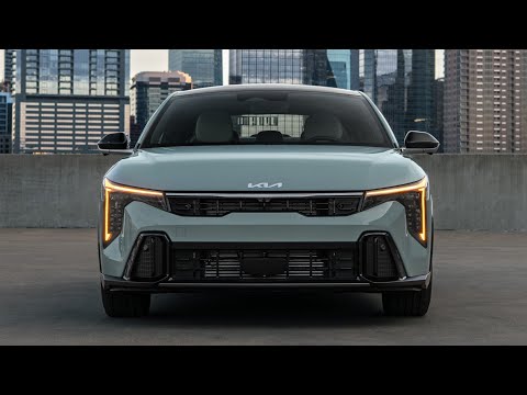 All New 2025 KIA K4 GT-Line: Test Drive, Exterior and Interior