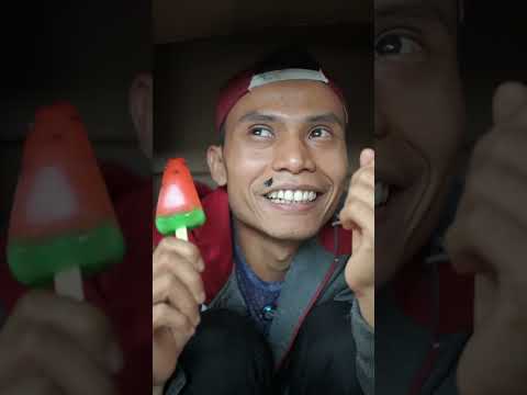 adik takut dimintai es krimnya