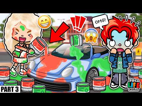 😳 NERD MUSS MIT DEM BELIEBTESTEN JUNGEN DER SCHULE NACHSITZEN 🏫 PART 3 💔DEUTSCHE TOCA BOCA STORY