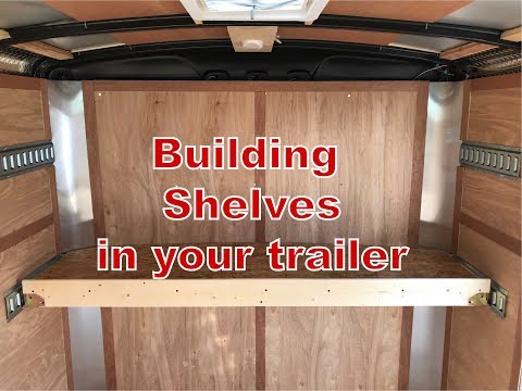 Work Trailer Shelving Jobs Ecityworks, Building Shelves Cargo Trailer