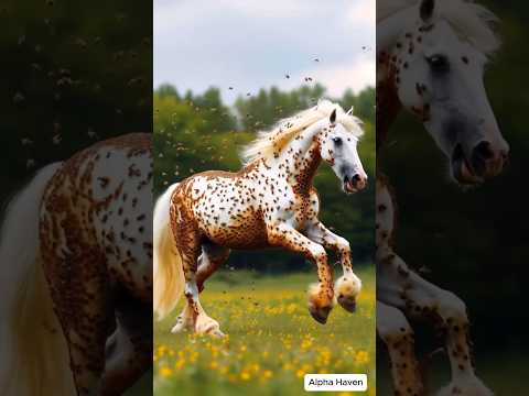 A horse stuck in a honeycomb saved by rescue team #humanity #animals #horse #rescueanimals #ai