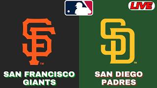 🔴LIVE : San Francisco Giants Vs San Diego Padres | MLB 2026 | MLB Live Baseball Score