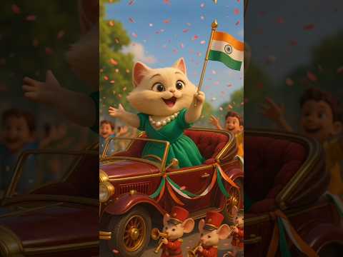 Happy independence day#cat #cats #independenceday #catlovers #animation #cute #trend#shorts #youtube