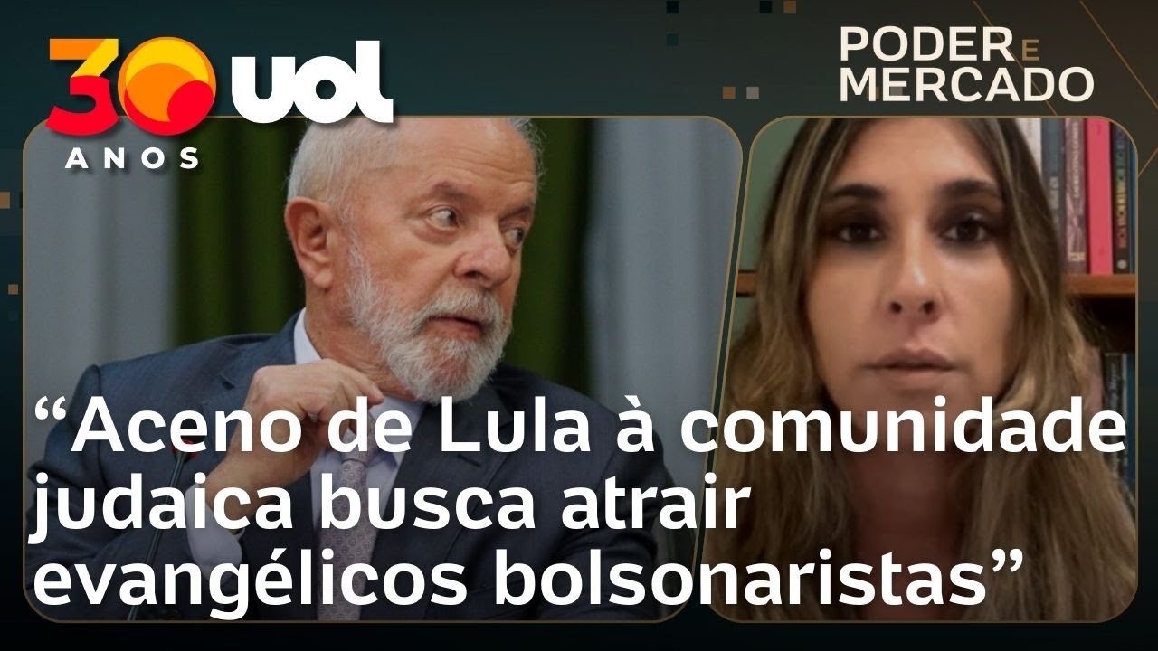 Aproximação de Lula com judeus mira eleitorado evangélico | Letícia Casado