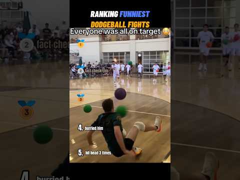 Ranking Best Dodgeball Funny Fights ๐ญ๐ญ
