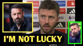 CARRICK FIRES BACK AT VAN NISTELROOY COMPARISON AND VOWS CHAMPIONS LEAGUE RETURN