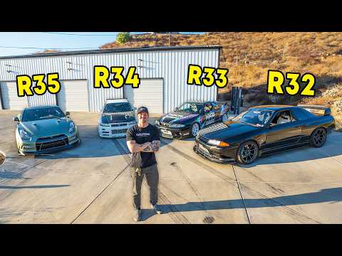 Full Tour of My JDM GTR Collection!