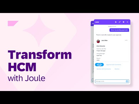 Transform HCM with Joule and Joule Agents | Demo