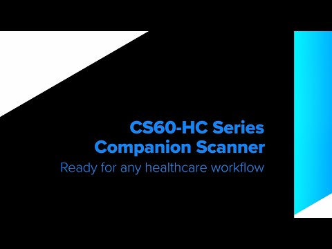 CS60-HC Companion Scanner for Healthcare