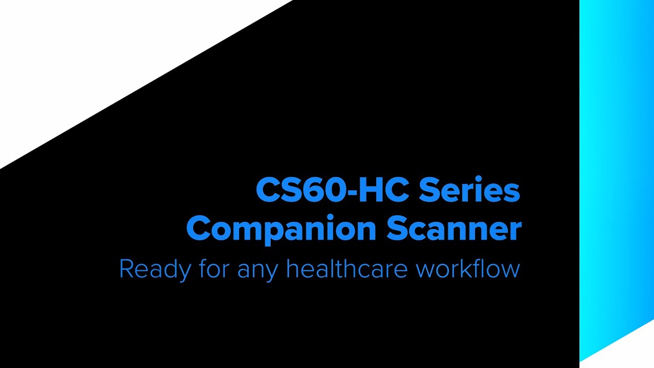 CS60-HC Companion Scanner for Healthcare