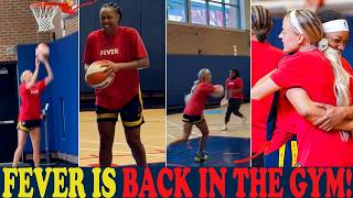 Sophie Cunningham & Kelsey Mitchell Lead Fever Practice as Caitlin Clark & Boston Are Absent 🔥