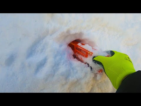 Found toys in the snow!