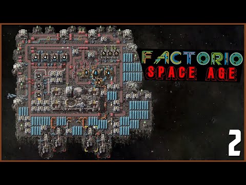 Factorio 2.0: Space Age DLC #2 | Строимся на космической платформе!
