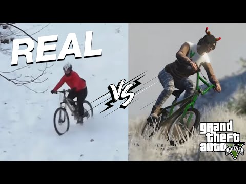 GTA 5 vs VIDA REAL "REACCION"