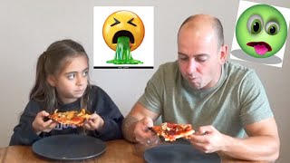 PIZZA CHALLENGE   Ekel Pizza   Lamiyas Glitzerwelt