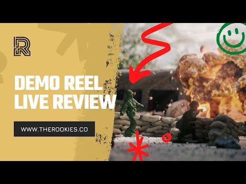 Demo Reel Live Review | 3D Animation & VFX | Andrew McDonald