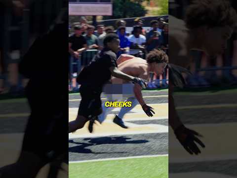 This Was The ZESTIEST Hold Ever.. 😂 #1v1 #footballshorts #footballedits