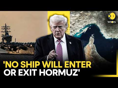 US-Iran War LIVE: Trump Orders Blockade Of Hormuz, Says 'No Ship Will Be Allowed To Enter Or Exit'