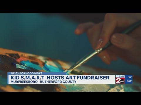 YouTube video thumbnail: East Nashville Non-Profit Invites Young Artists to Help With Art Fundraiser