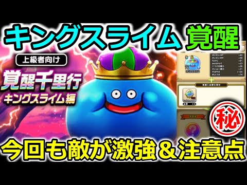 【ドラクエウォーク】キングスライム覚醒きたぁーーーー！この流れは〇〇武器来るよね・・？絶対的な注意点など