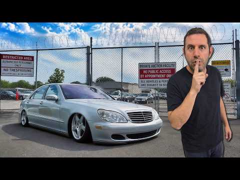 I Bought an $800 Mercedes S-Class at Carvana’s Secret Auction